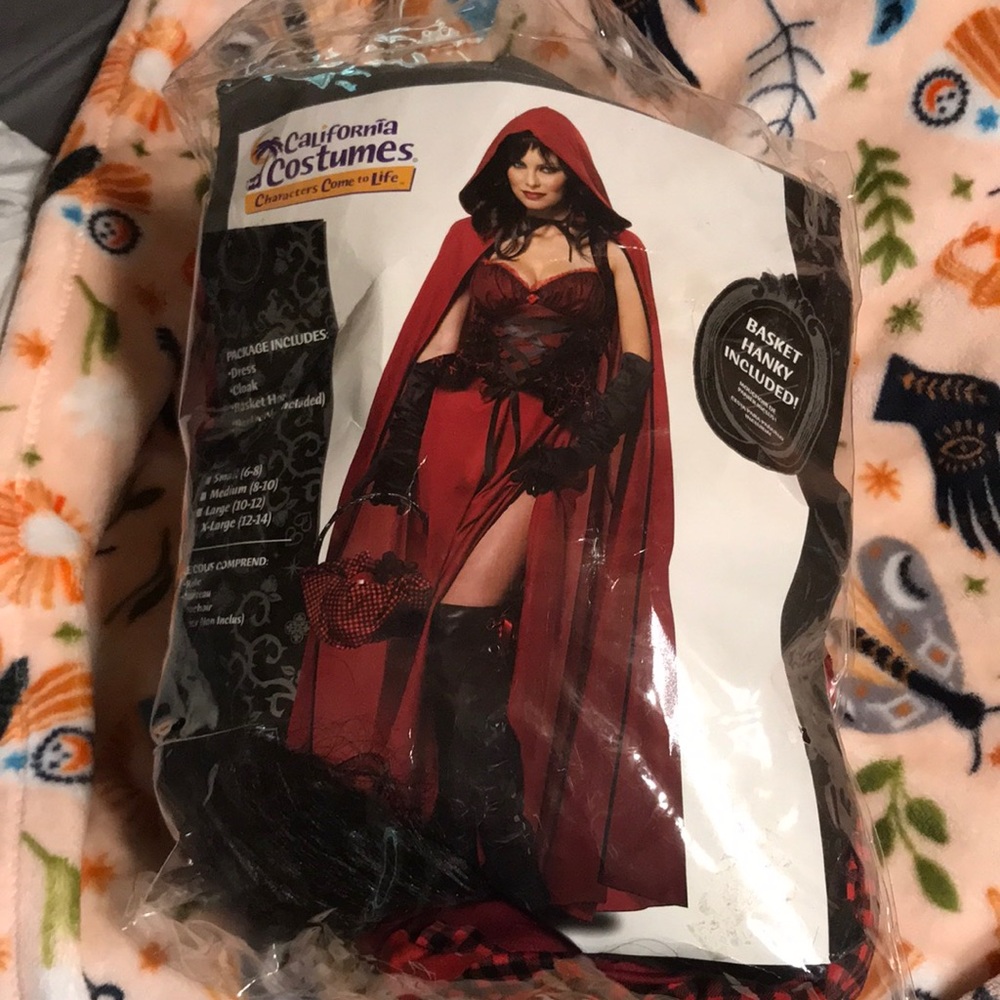 Ted riding hood costume